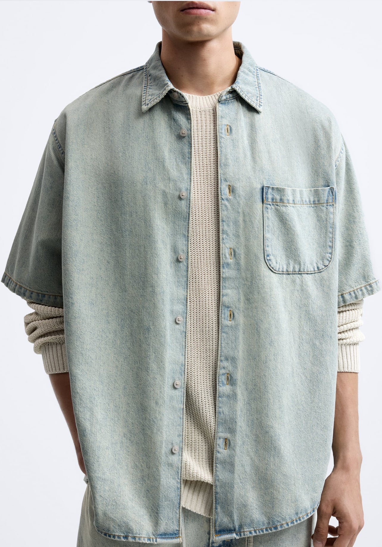 Zara Denim Shirt