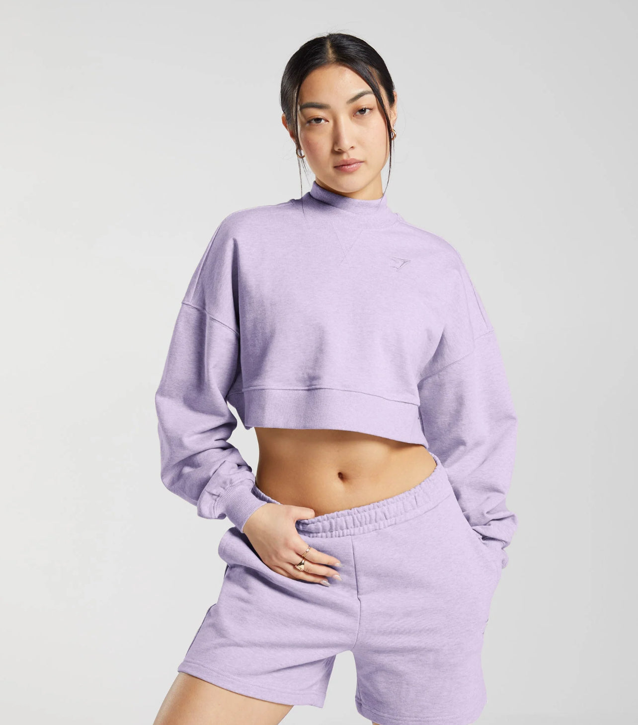 Gymshark Rest Day Cropped Pullover