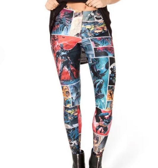 Blackmilk Batman Comic Leggings