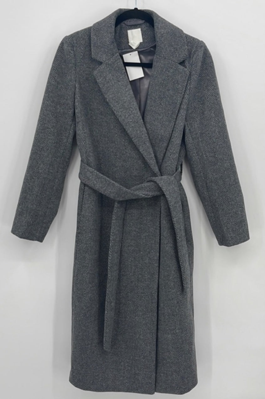 H&amp;M Trench-coat à ceinture à nouer