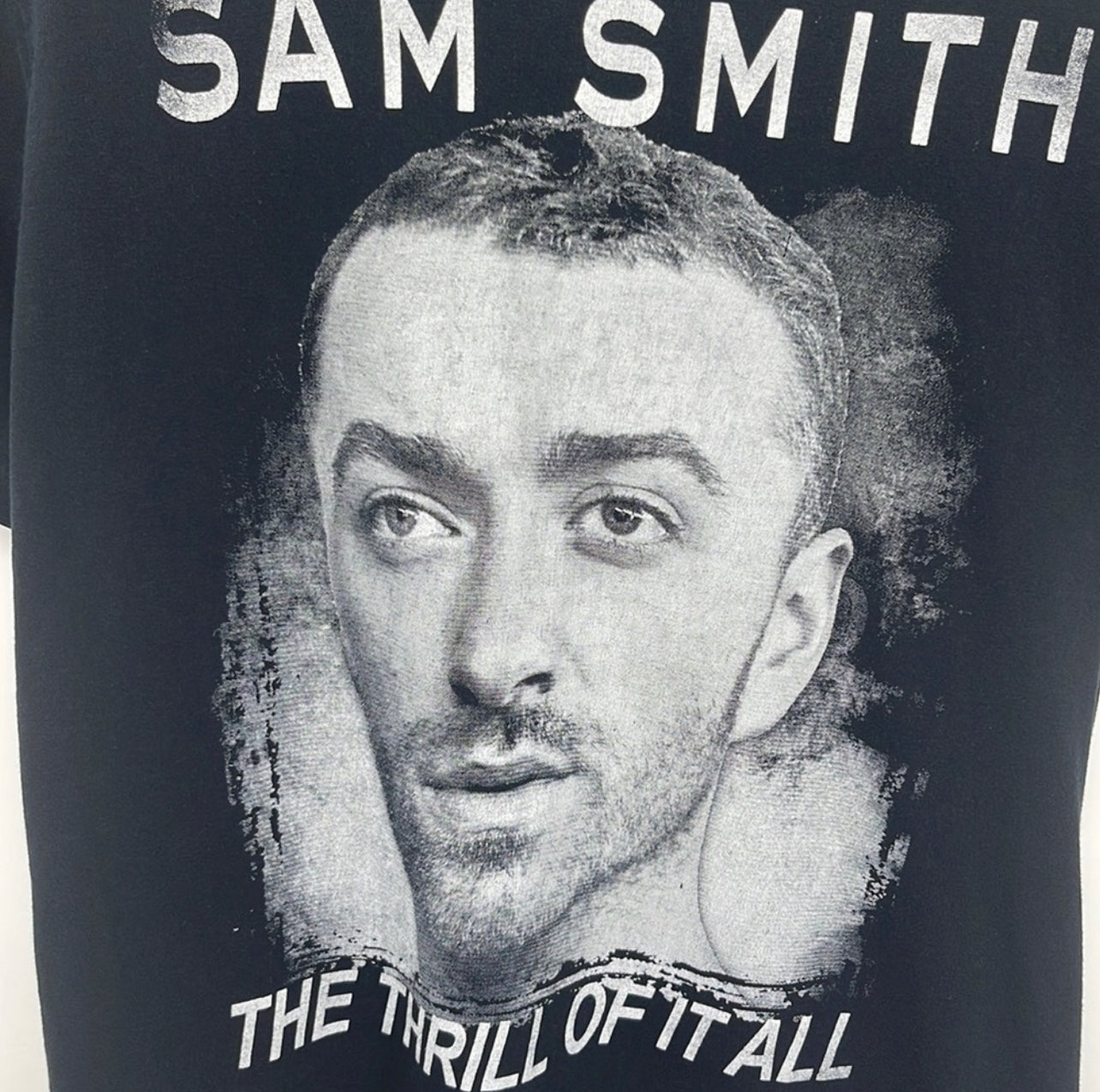 Chemise de tournée Sam Smith The Thrill Of It All