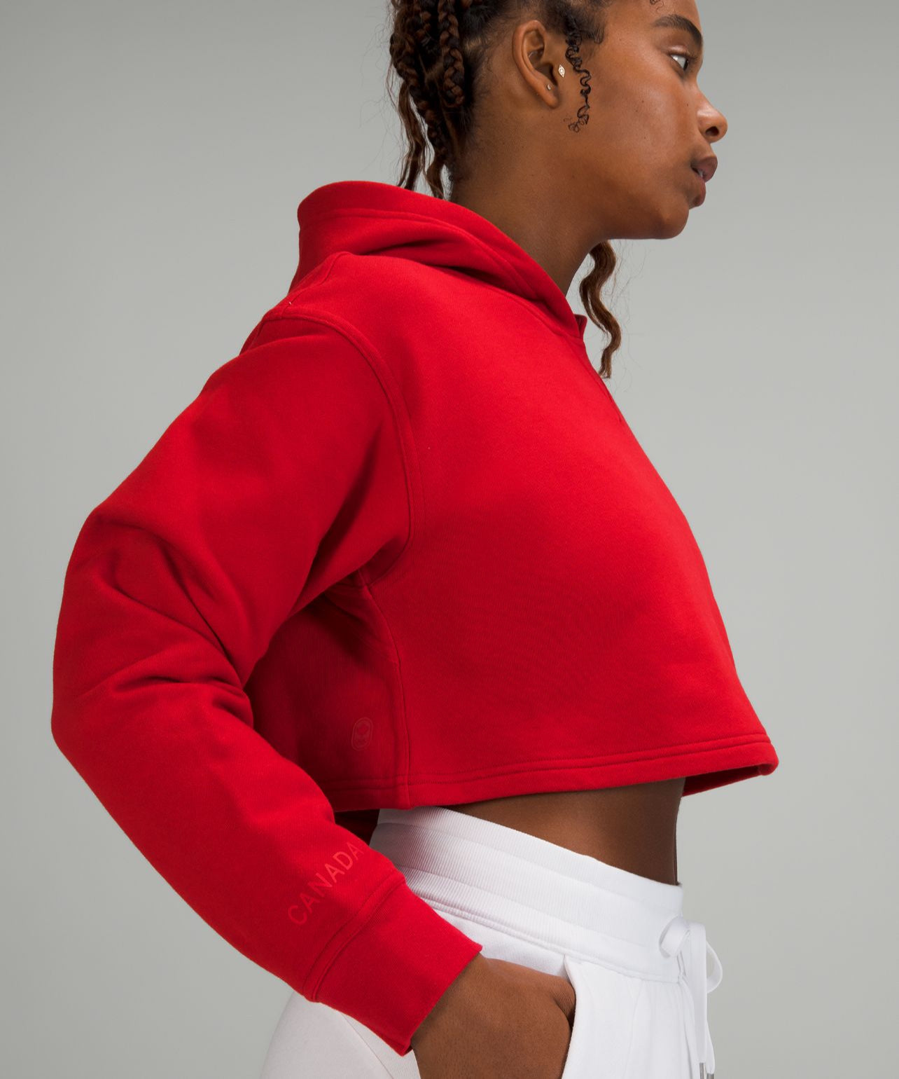 Lululemon Team Canada All Yours Cropped Hoodie