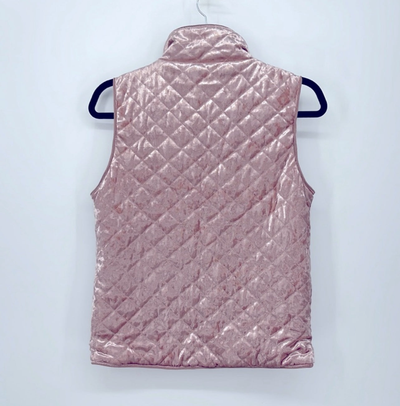 Active USA Blush Quilted Vest