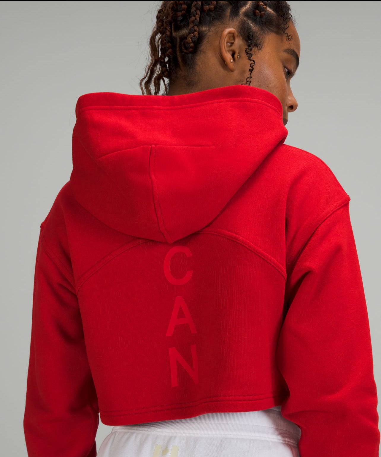 Lululemon Team Canada All Yours Cropped Hoodie