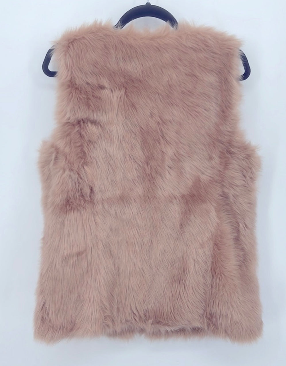 Bebe Faux Fur Blush Vest