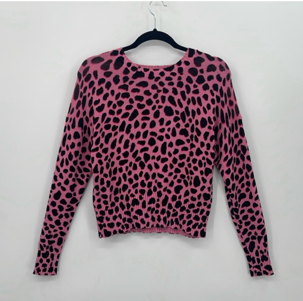 525 America Animal Print Sweater