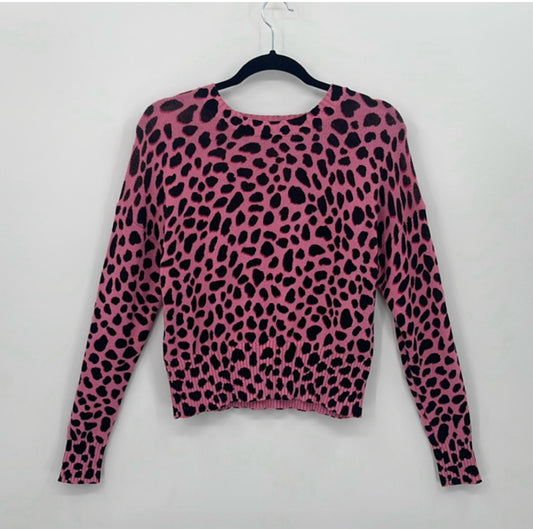 525 America Animal Print Sweater