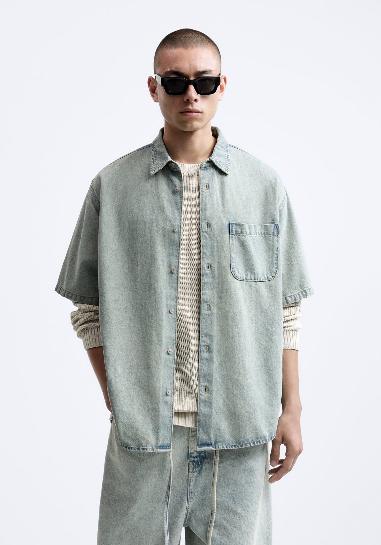 Zara Denim Shirt