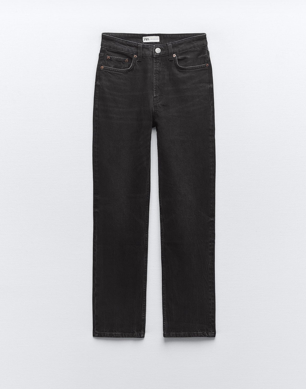 Zara Stove Pipe Highrise Ankle Length Jeans