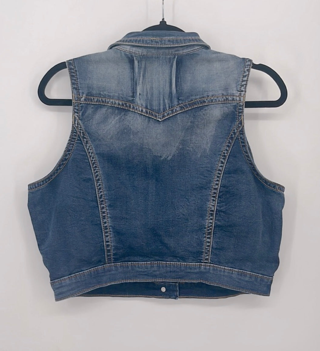 Silver Jeans Denim Vest