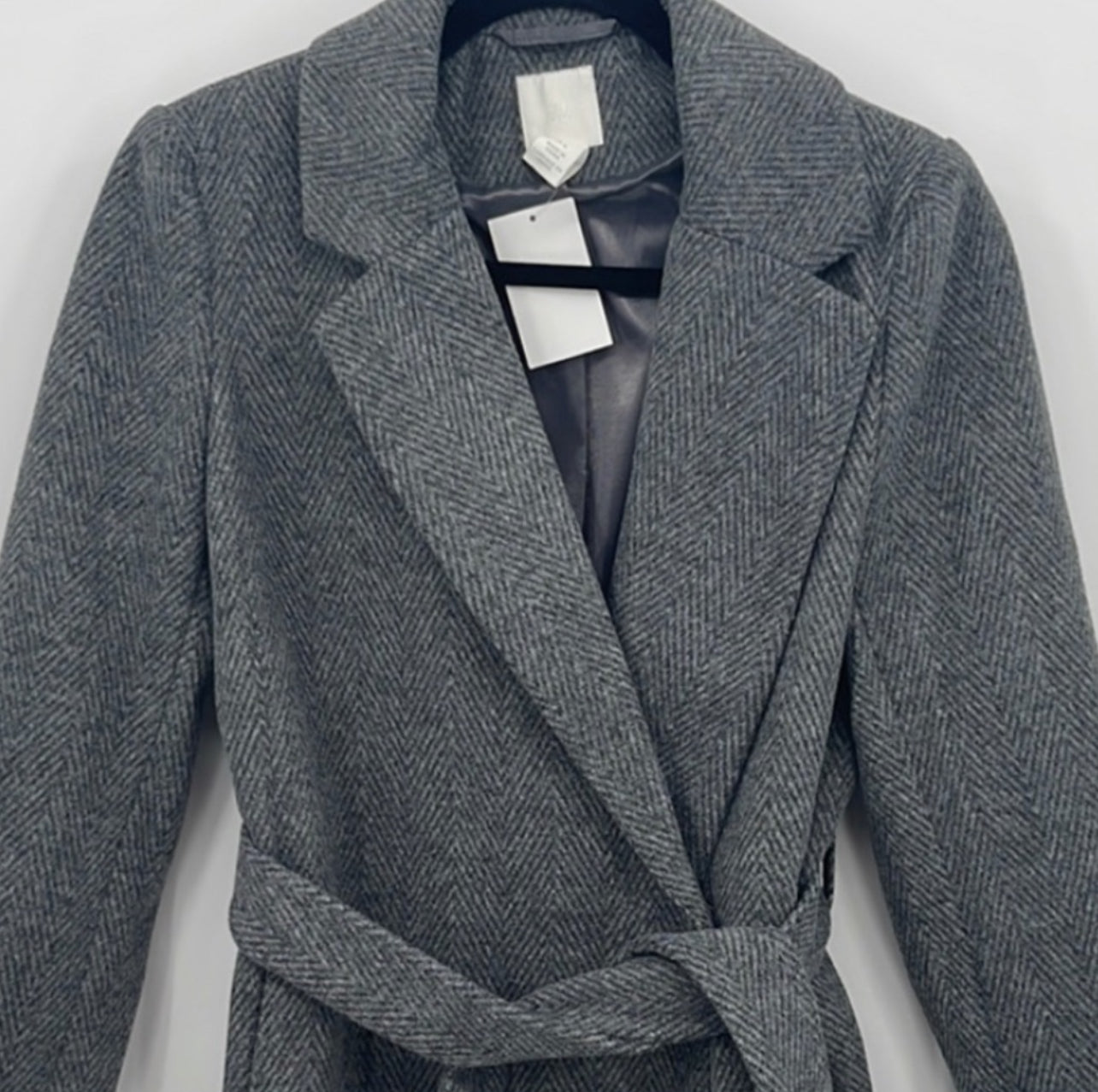 H&amp;M Trench-coat à ceinture à nouer