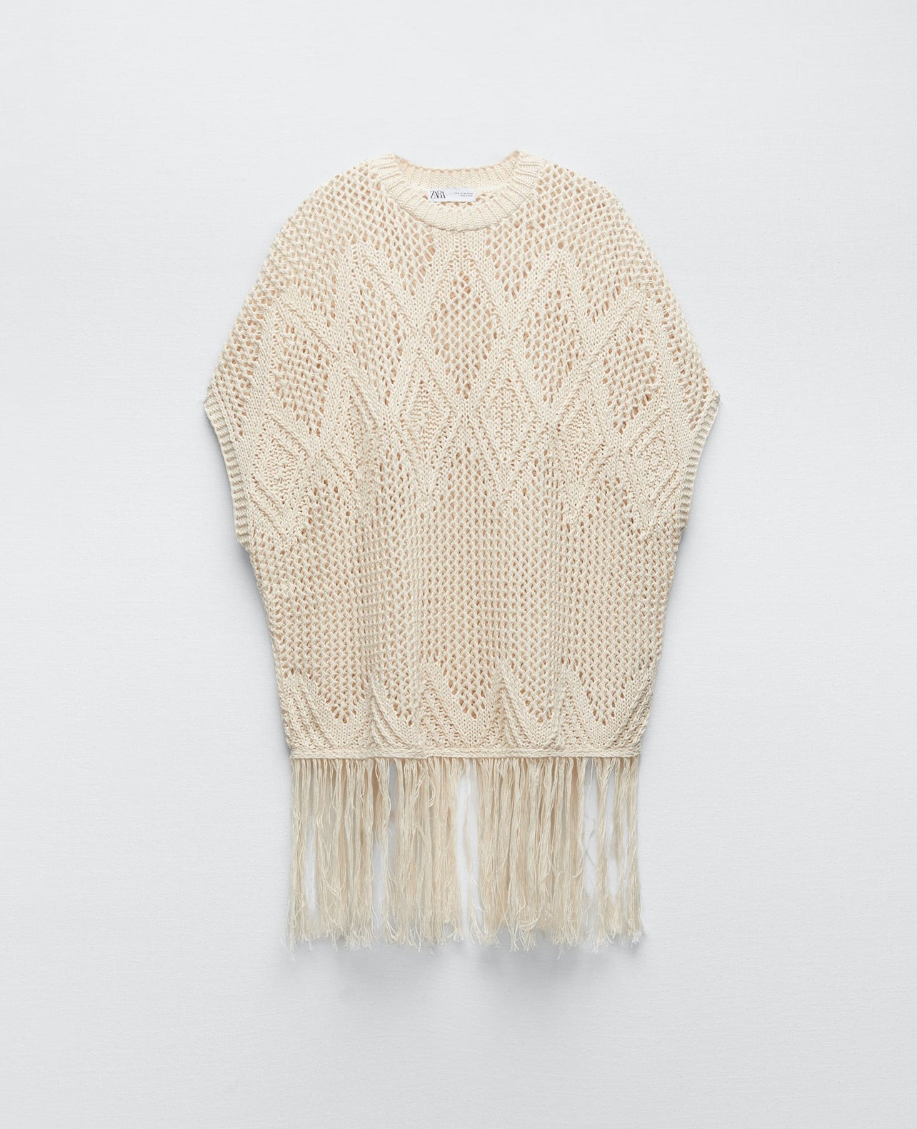 Zara Open Knit Tunic