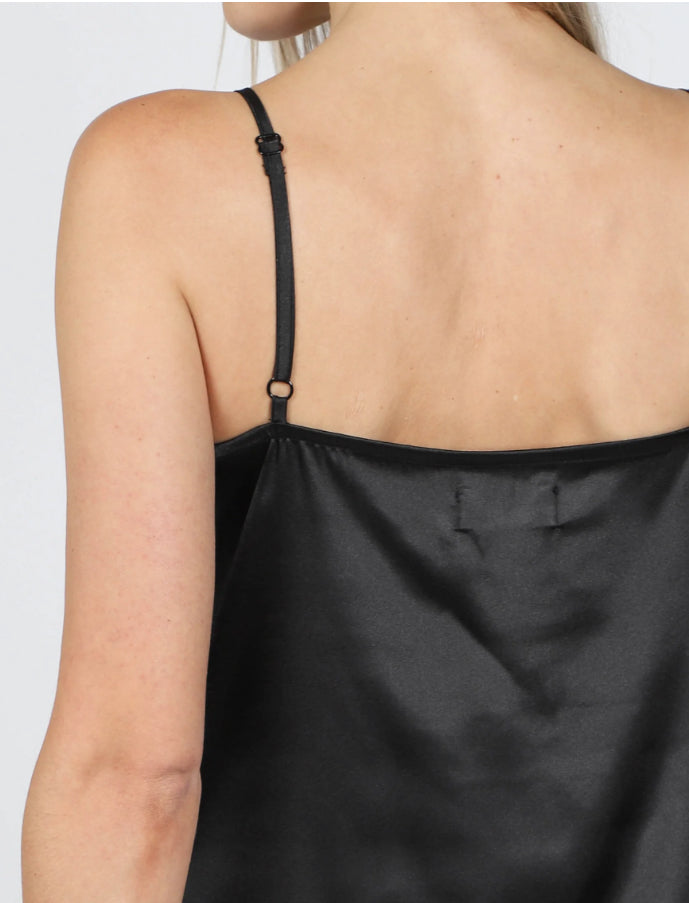 Brunette The Label Diana Silk Camisole