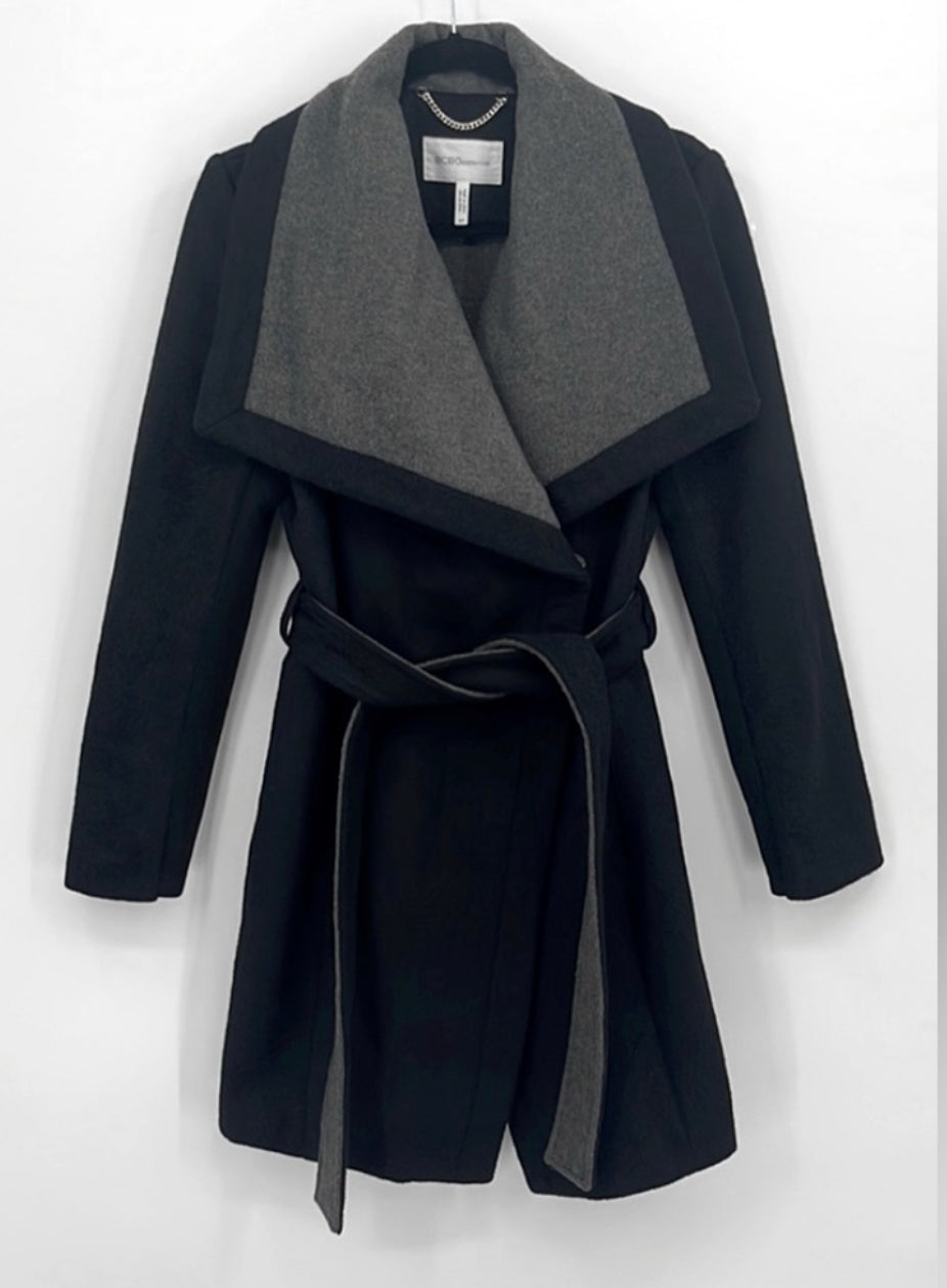 BCBGeneration Wool Blend Trench Coat