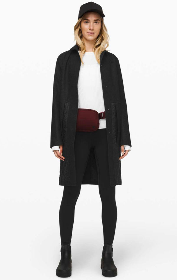 Lululemon roam far wool coat online