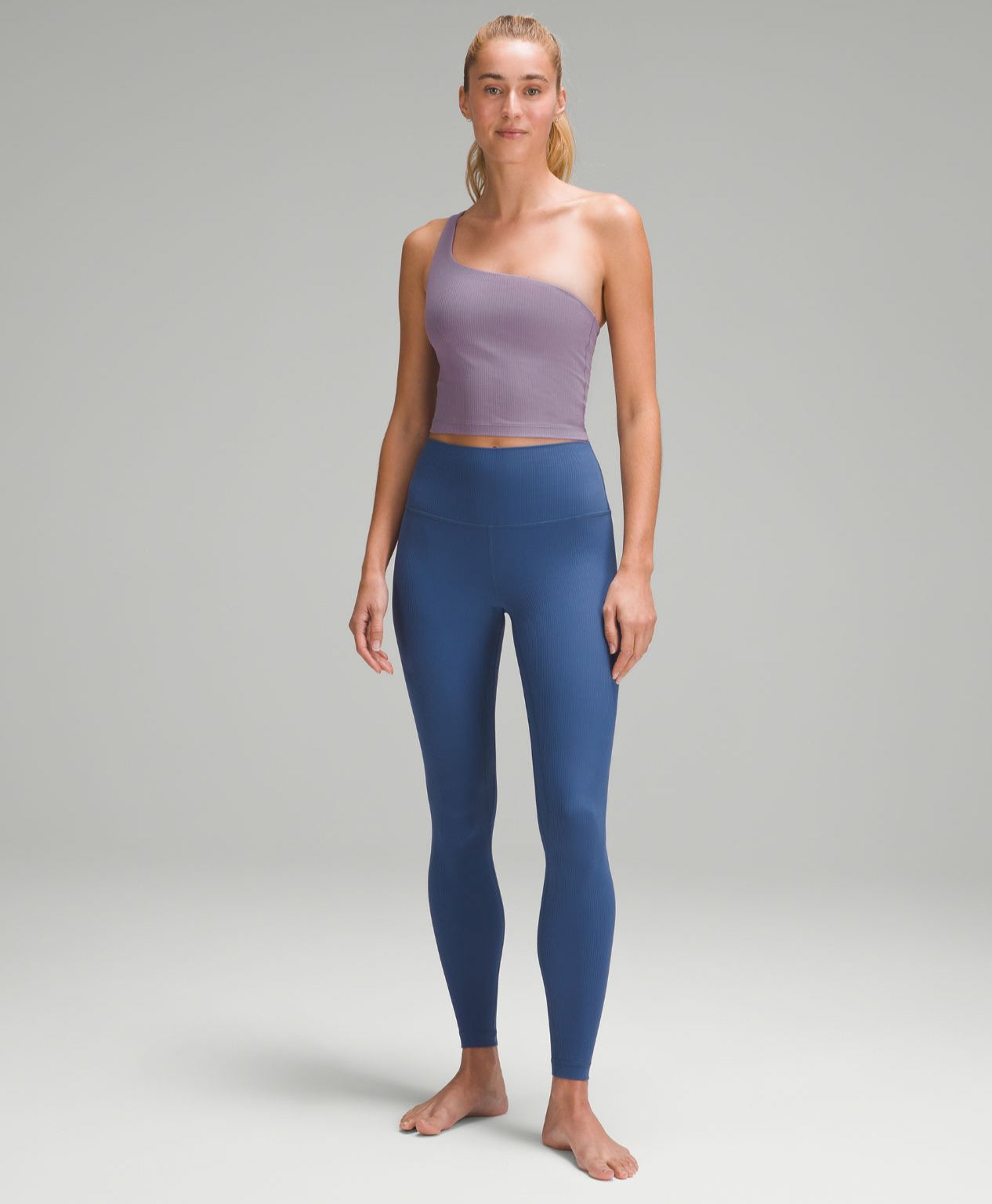 Lululemon Ribbed Nulu Asymmetrical
Yoga Tank Top