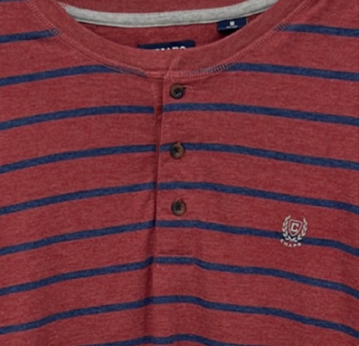 CHAPS Striped Henley