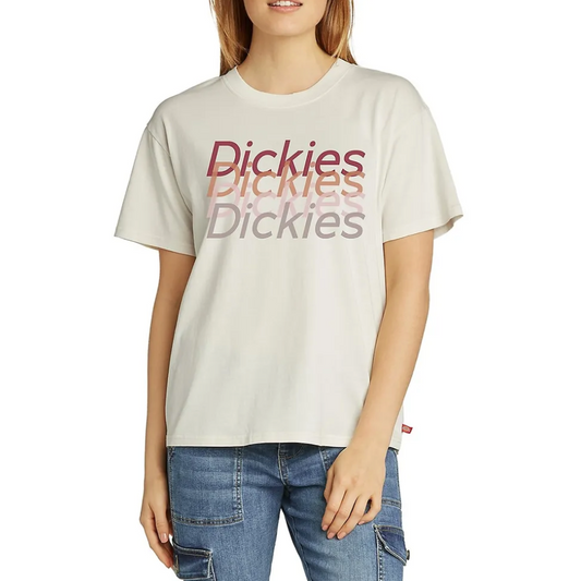 Dickies - T-shirt boyfriend à logo répété