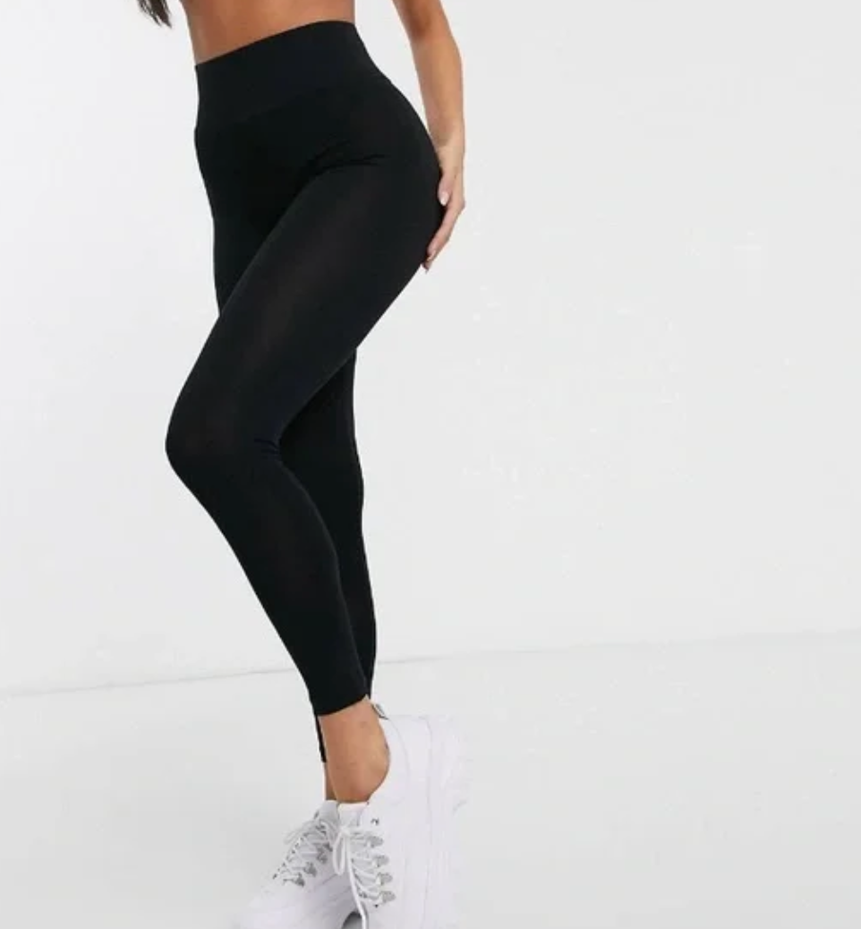 ASOS DESIGN Hourglass Leggings with Deep Waistband