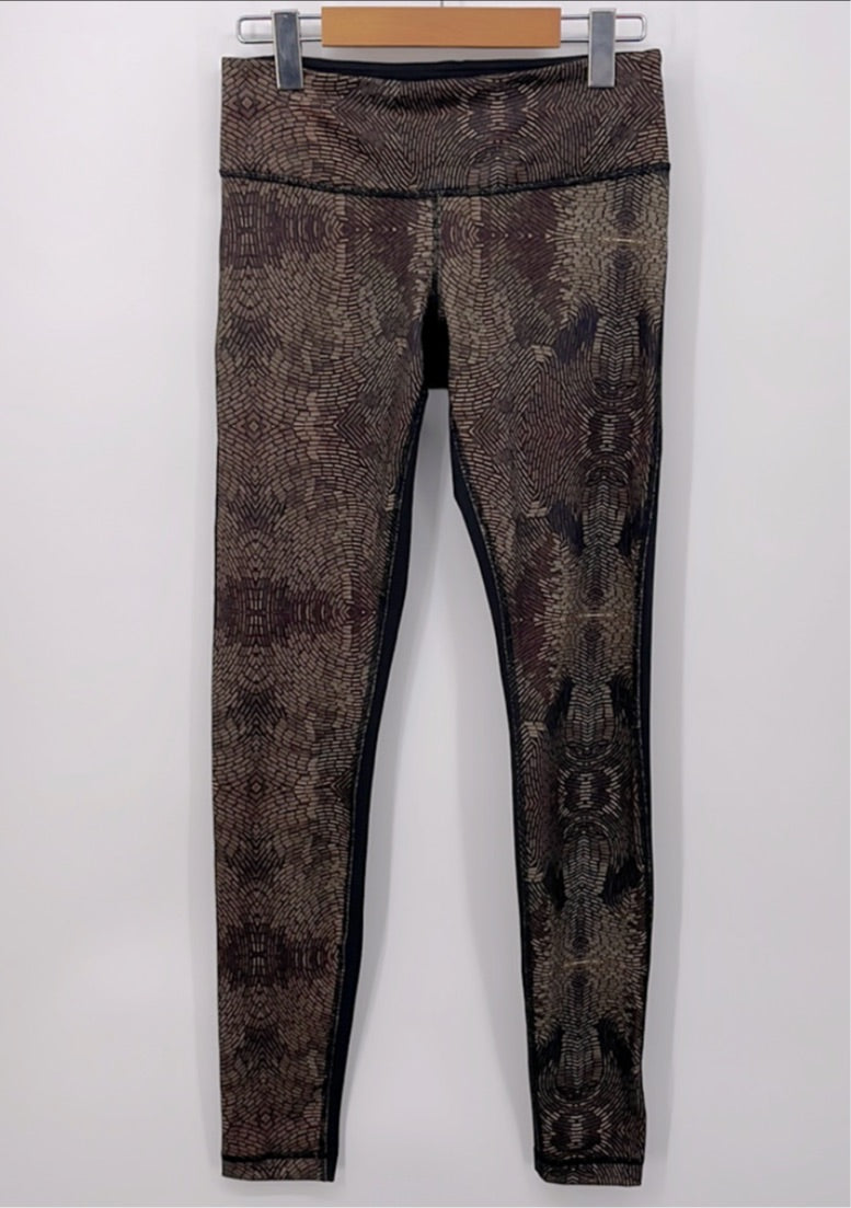 Lululemon Brown Wunder Sous Legging 