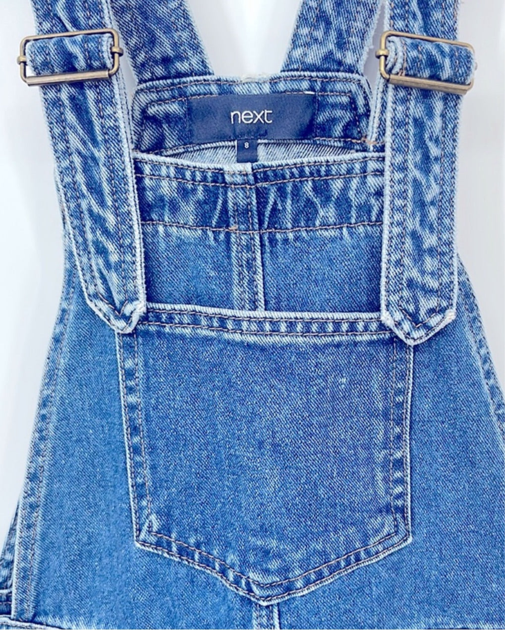 Next UK Overall Jean Dress