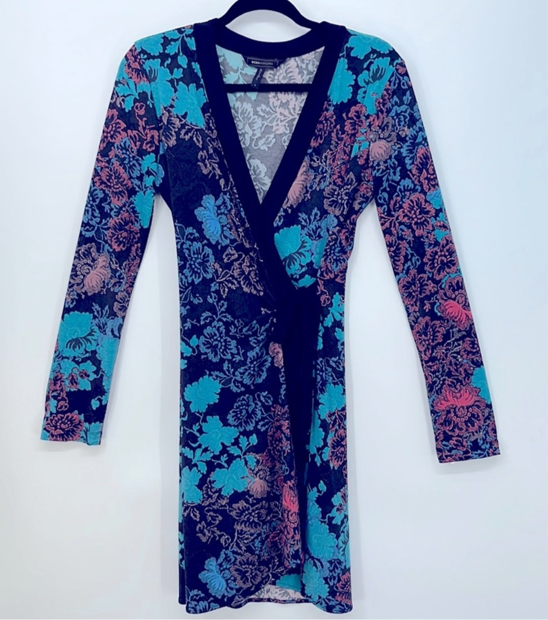 BCBGMazaria Adele Wrap Dress