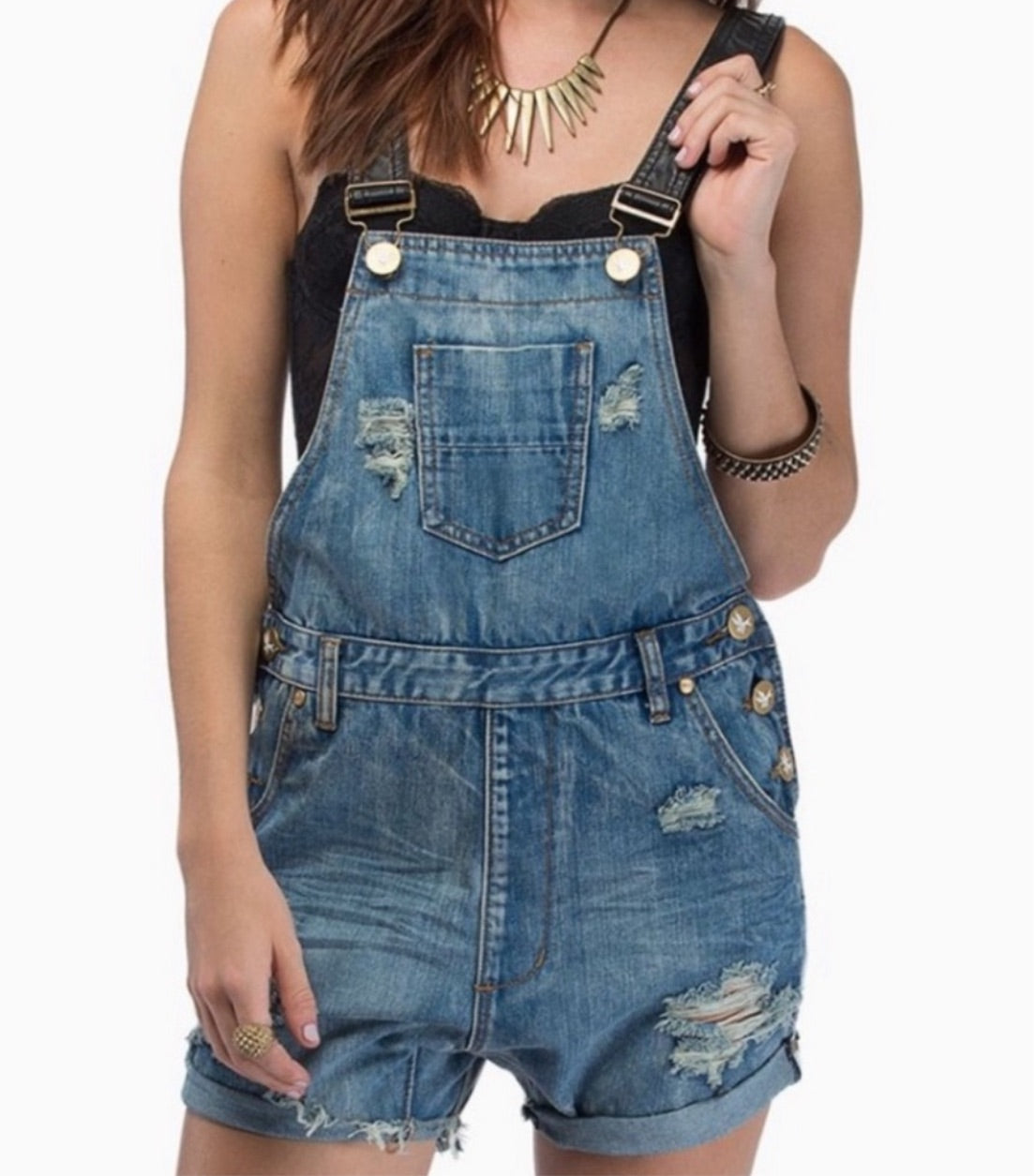 One Teaspoon Super Freak Overalls