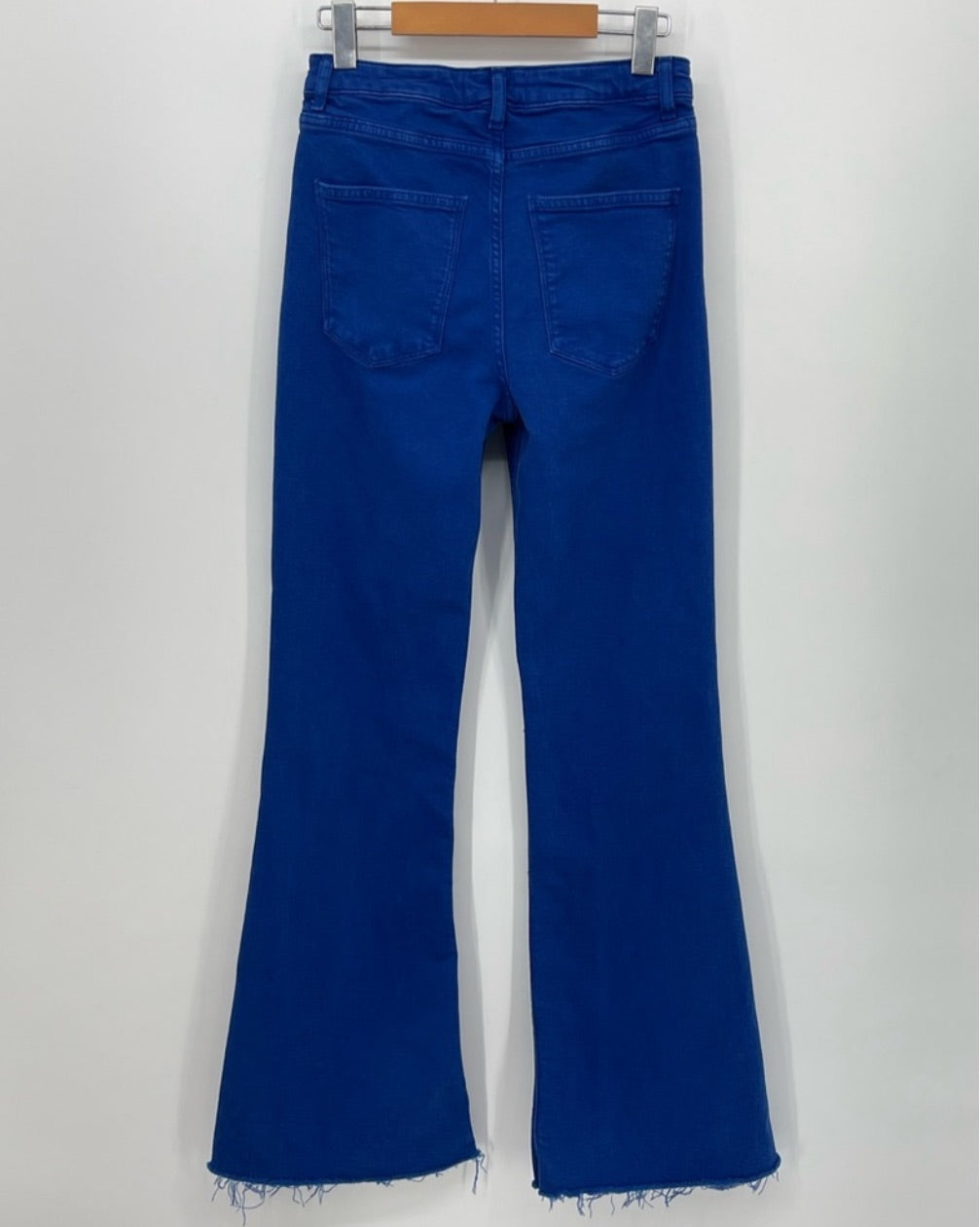 Zara High Rise Skinny Flare Jeans