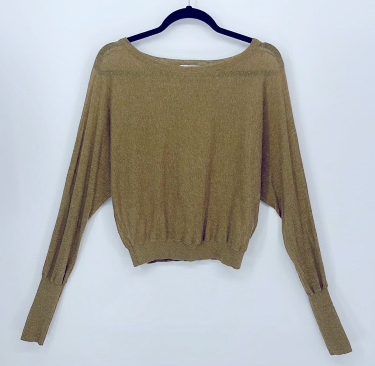 ZARA Knit Linen Blend Sweater