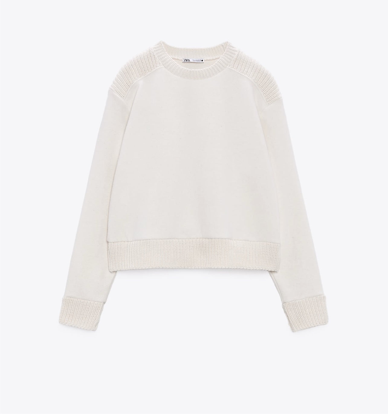 Zara Mixed Soft Sweatshirt