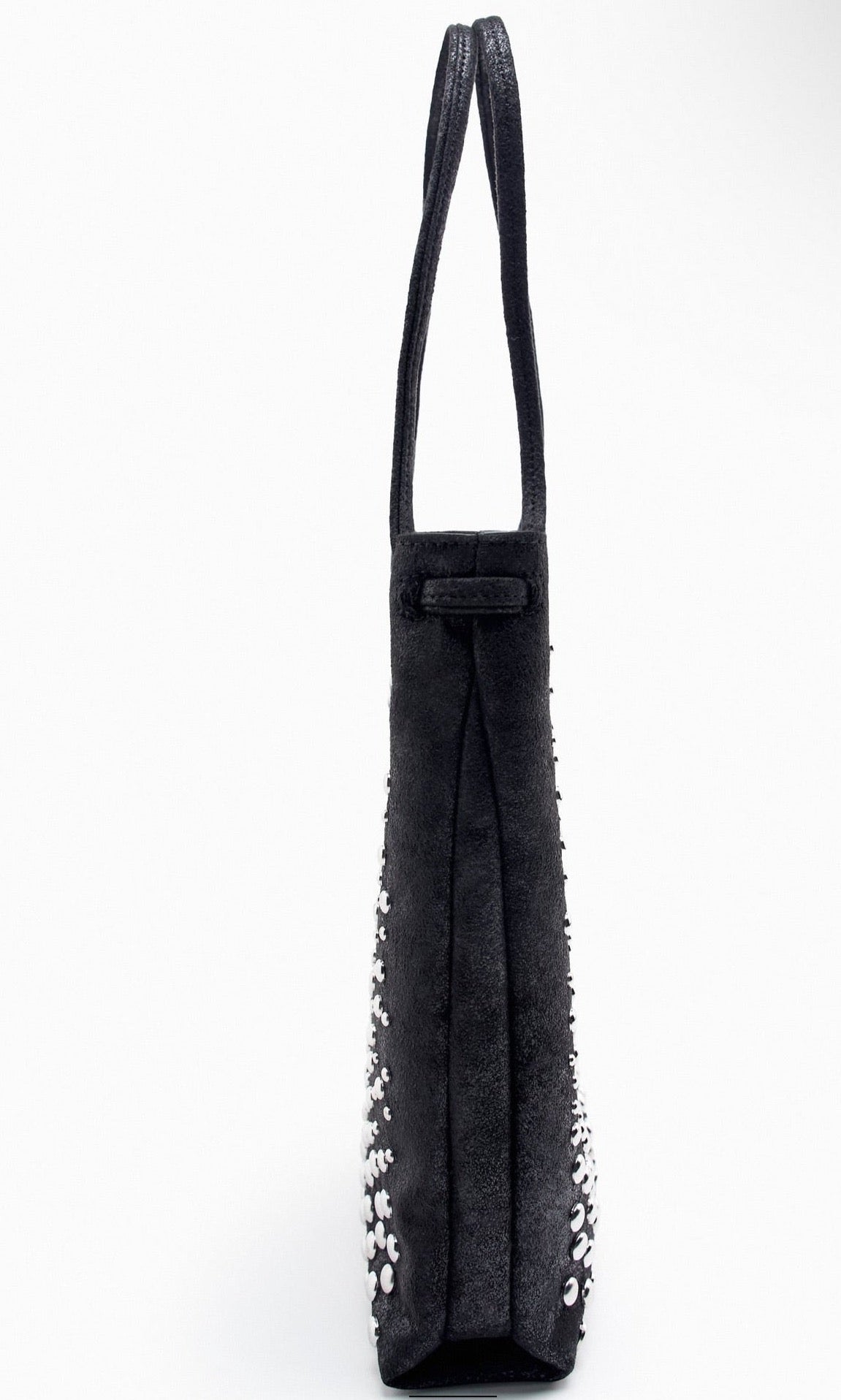 Zara Studded Shopper Bag