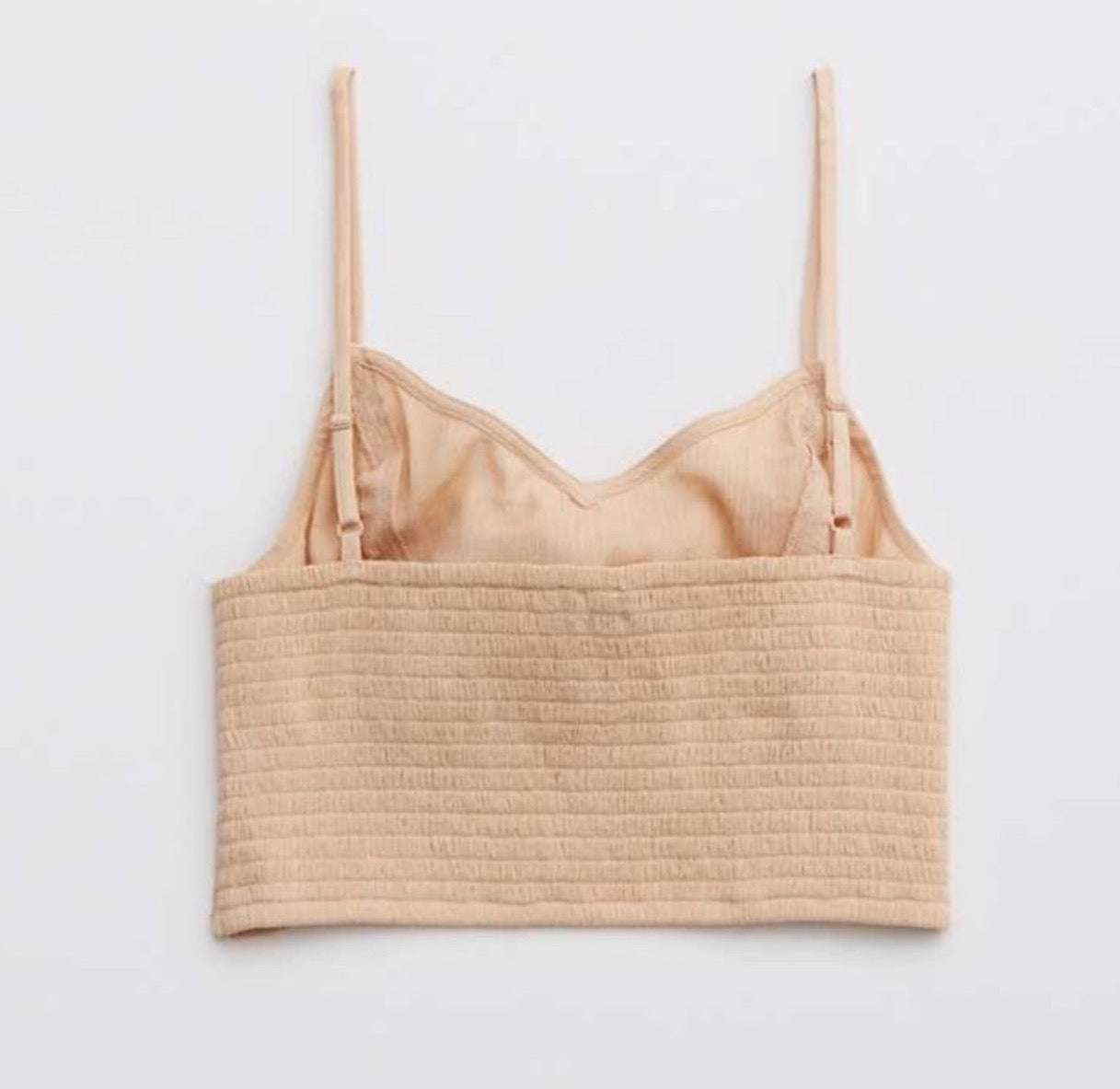 Aerie Tie Front Crop Top