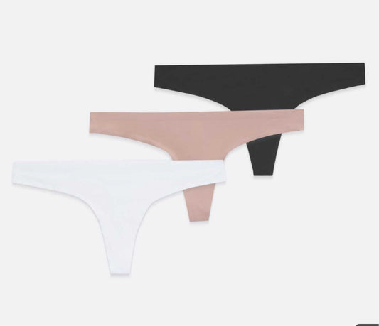 New Look 3 Pack Seamless Thongs