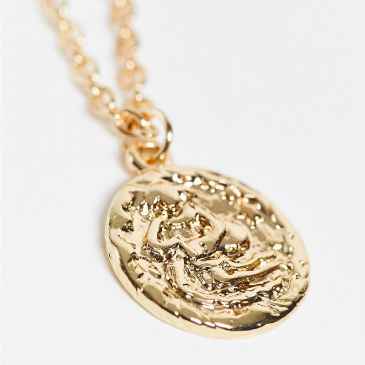 French Connection Gold Plated Pendant Necklace