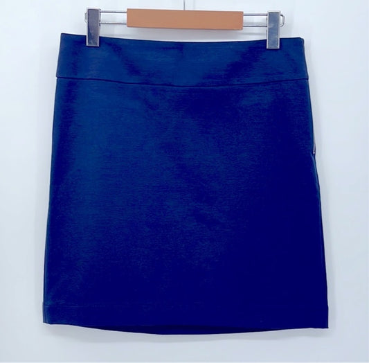 Banana Republic Ponte Side Zip Mini Skirt