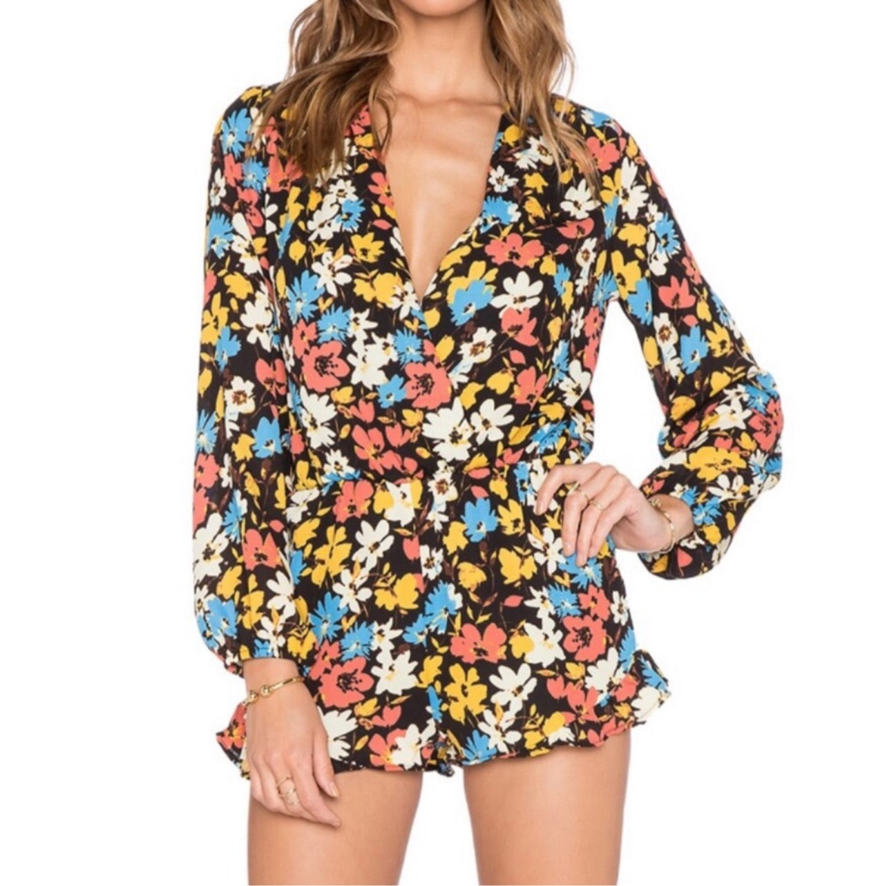 Eighty Sixty Kelly Floral Romper