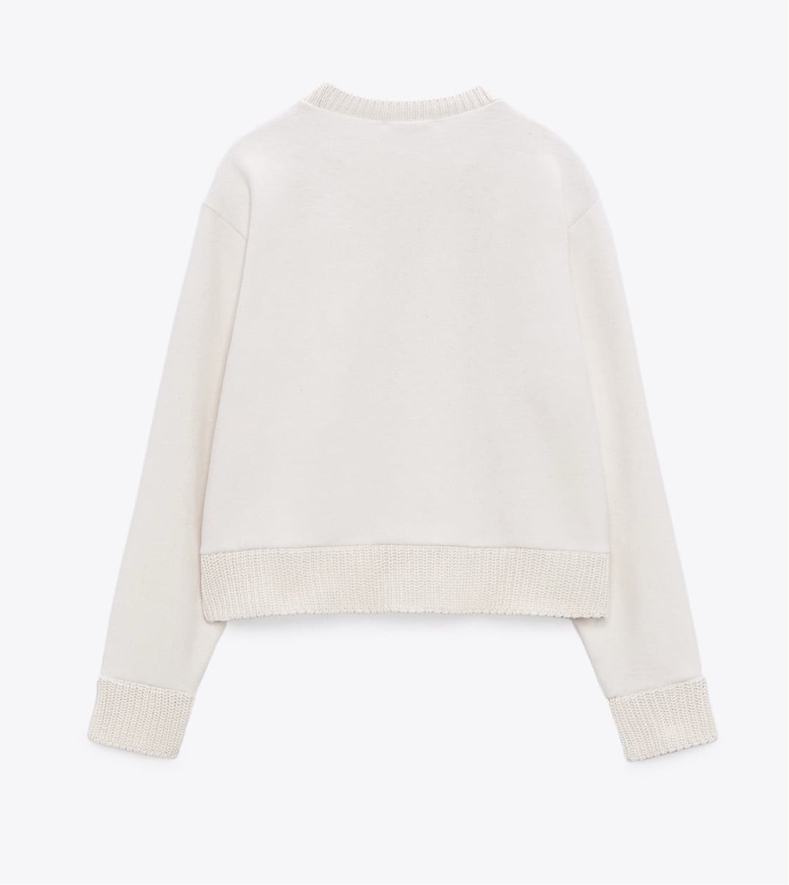 Zara Mixed Soft Sweatshirt