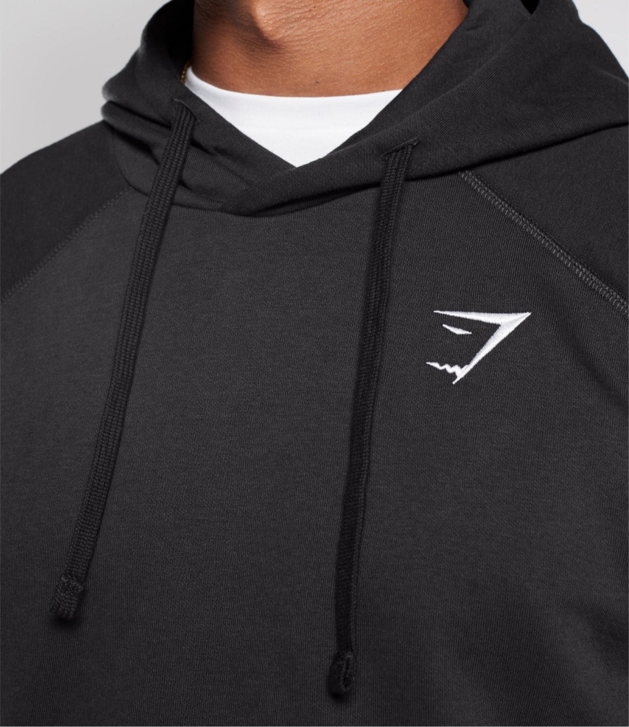 Sweat à capuche Gymshark avec écusson