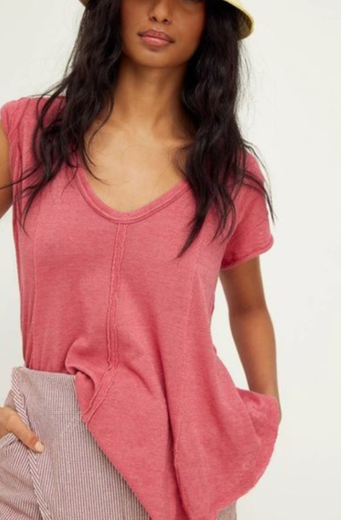 Free People Oversized Sammie T-shirt