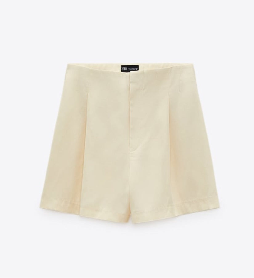 Zara Pleated Shorts