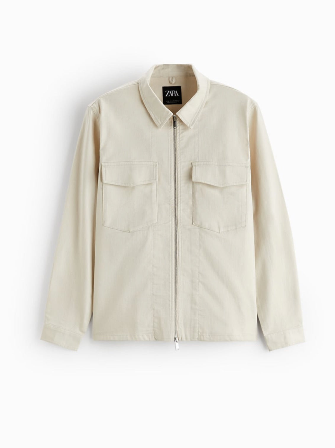 Zara Zippered Overshirt