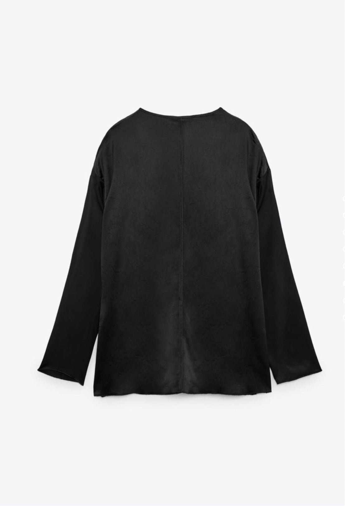 Zara Satin Effect Blouse