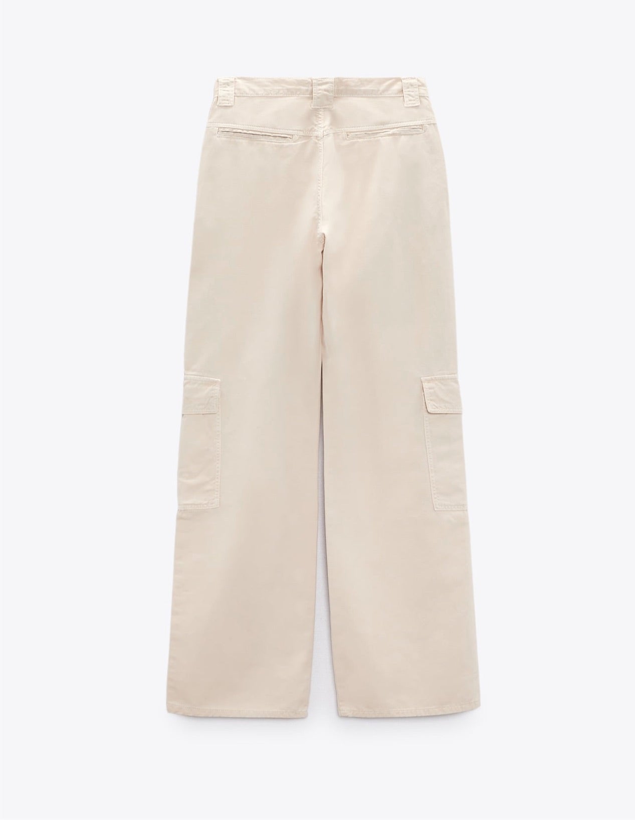 Zara TRF Wide Leg Cargo Pants