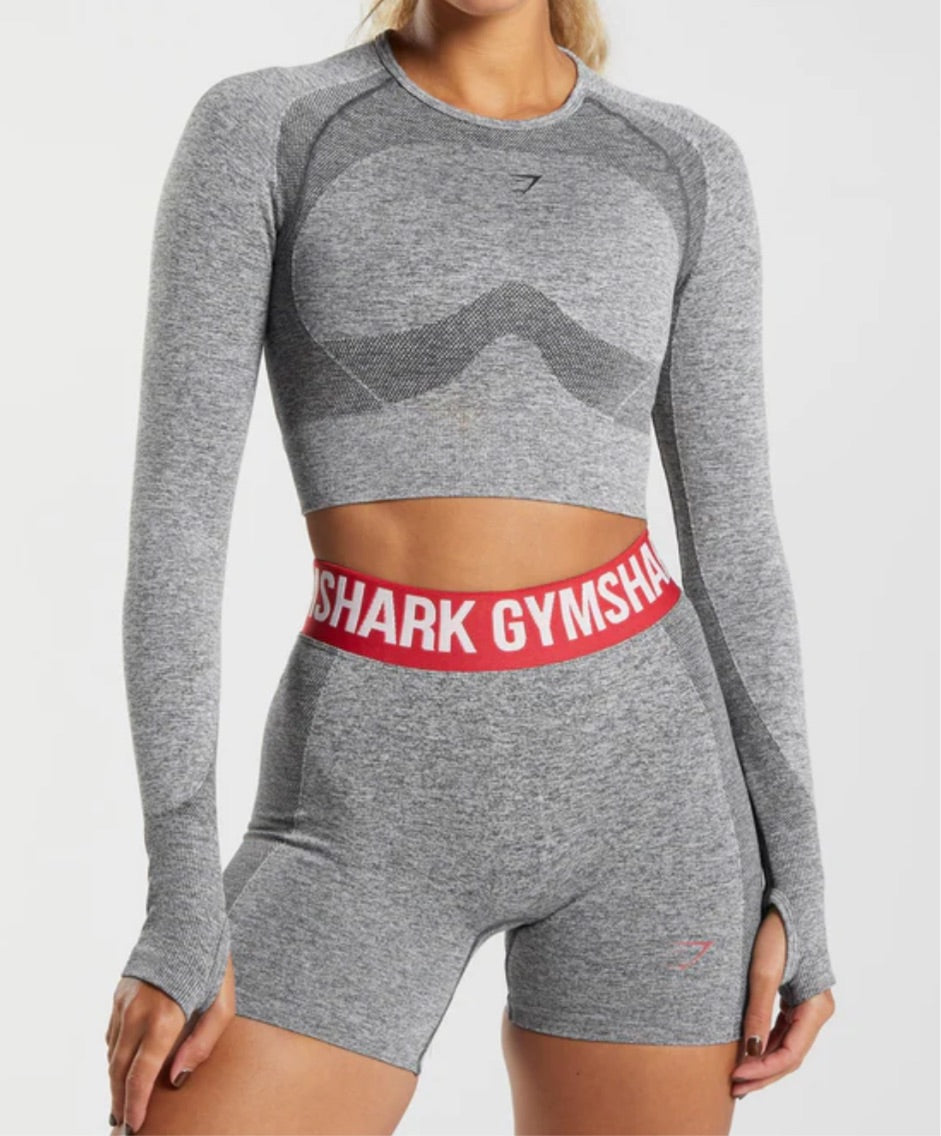 Gymshark Flex Sports Long Sleeve Crop Top