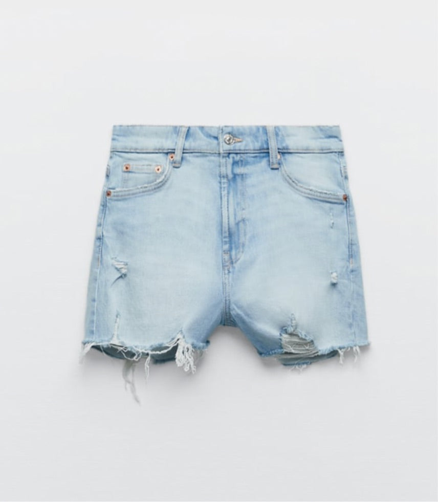 Zara High Rise Shorts