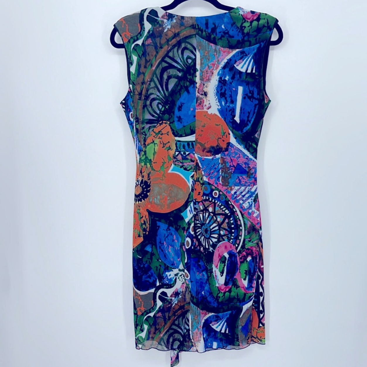 Elena Wang Print Dress