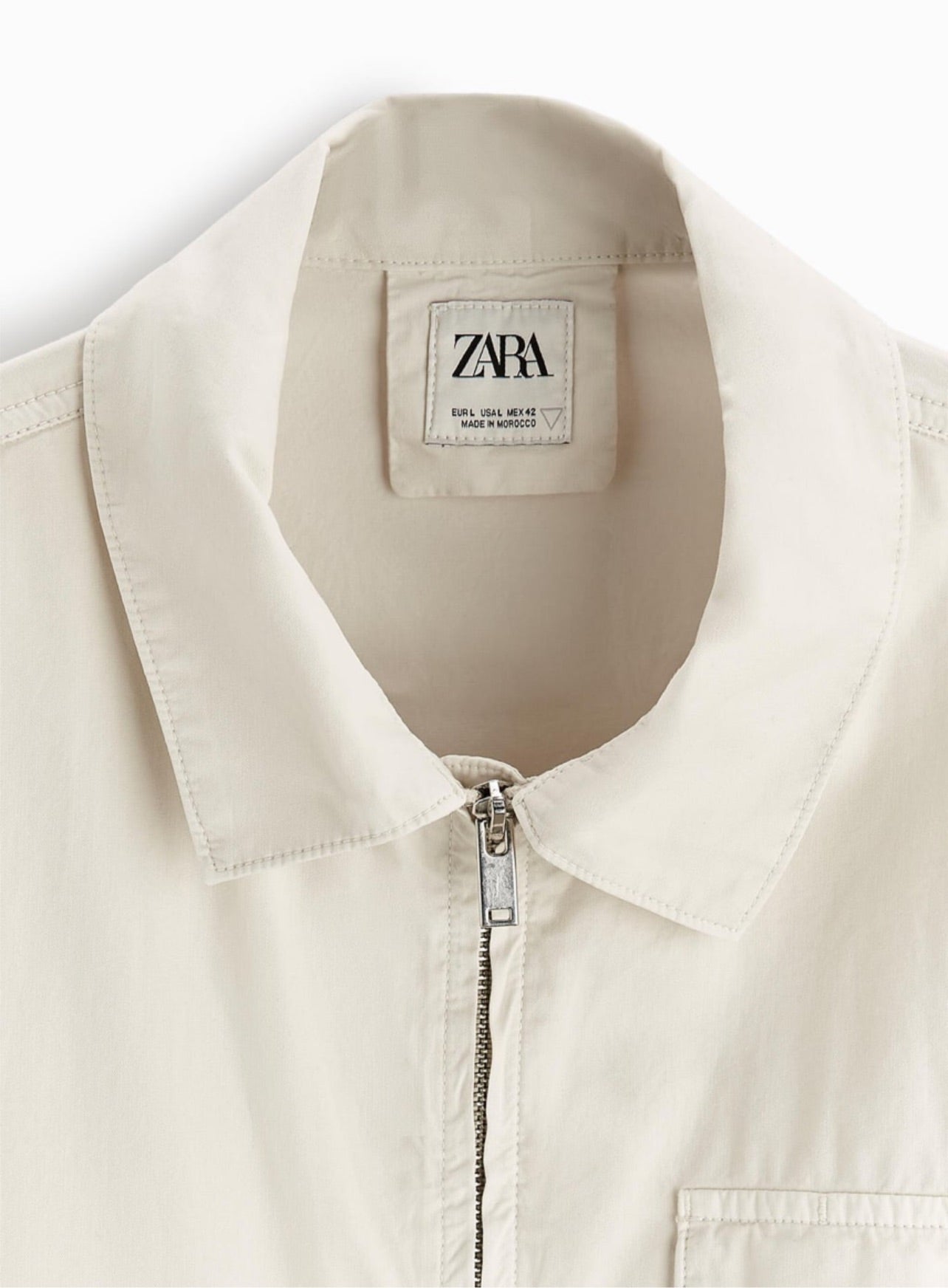 Zara Zippered Overshirt