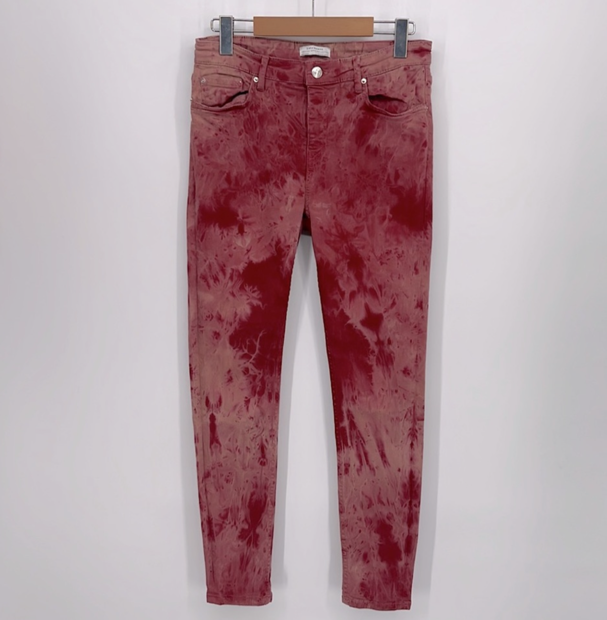 Zara Tie Dye Skinny Jeans