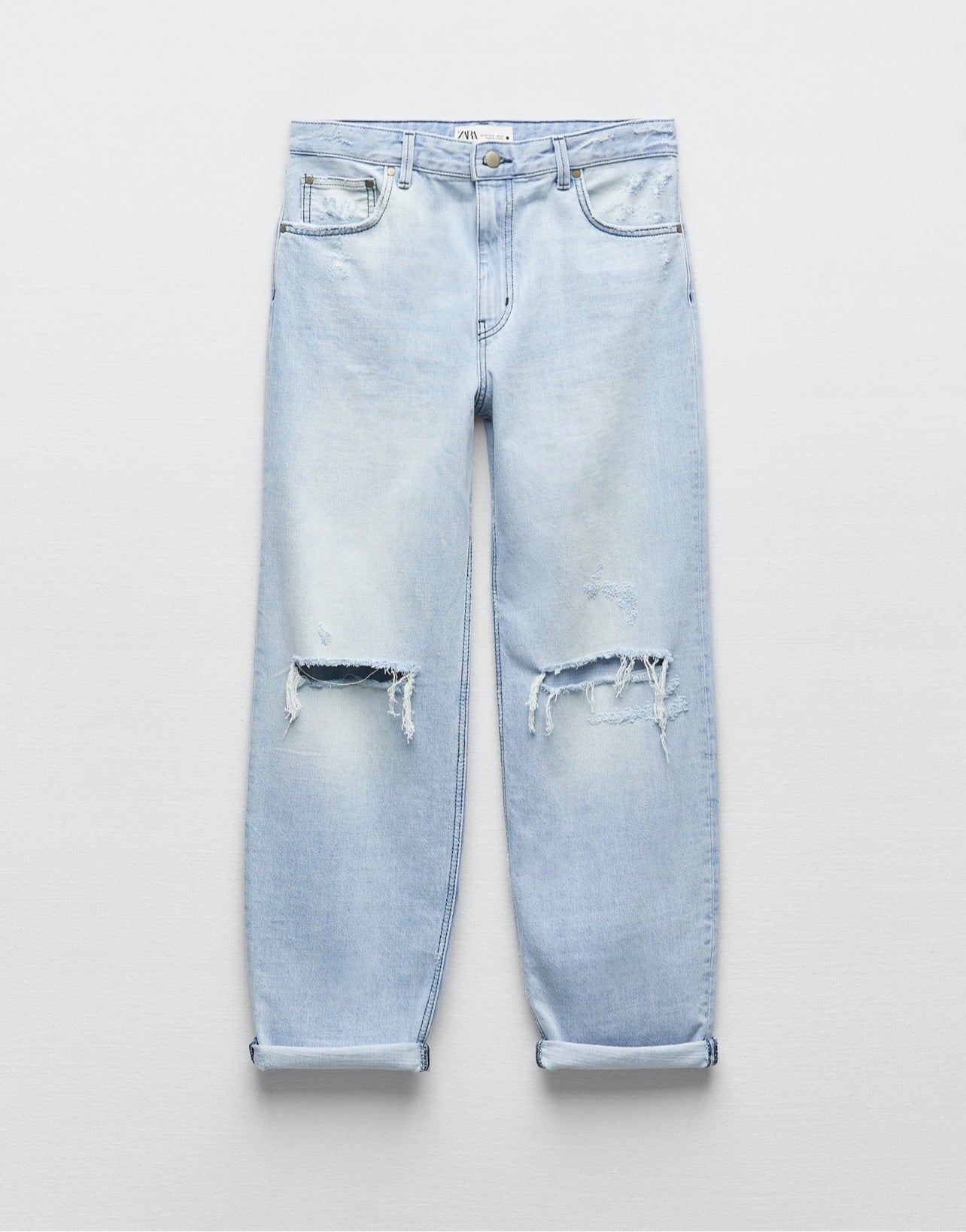 Zara Midrise Boyfriend Jeans