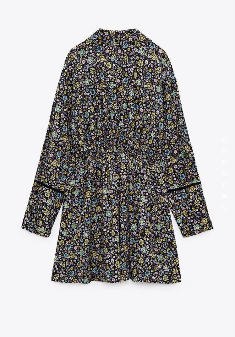 Zara Floral Shirtdress